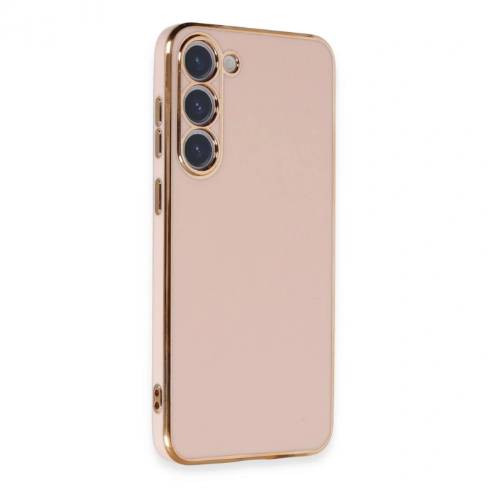 Samsung Galaxy S23 Kılıf Volet Silikon - Pembe