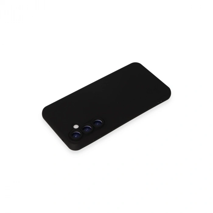 Samsung Galaxy S24 Kılıf Nano İçi Kadife Silikon - Siyah