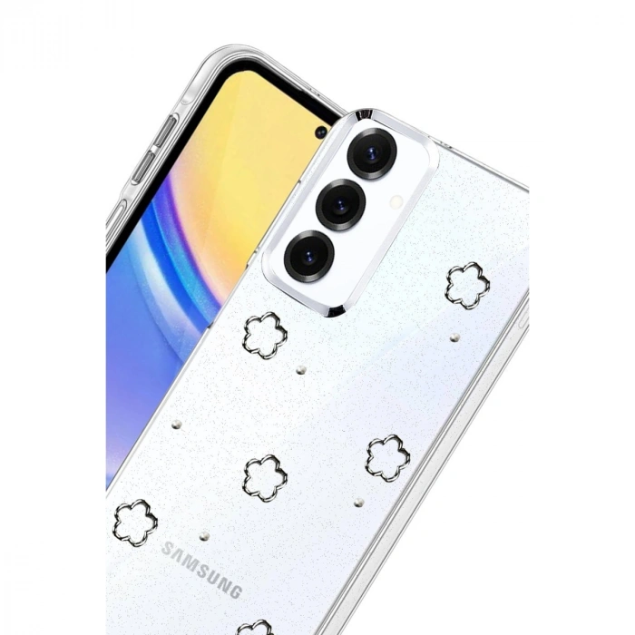 Samsung Galaxy S25 Fe Fiyonk Desenli Kapak - Desen 2
