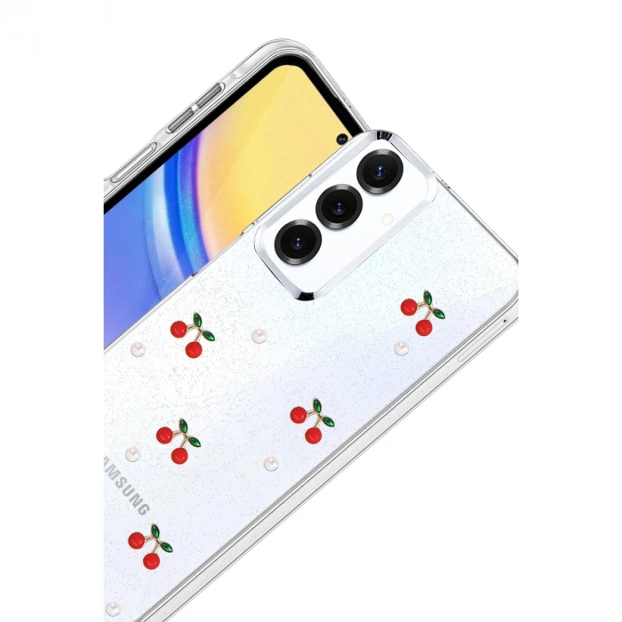Samsung Galaxy S25 Fe Fiyonk Desenli Kapak - Desen 9