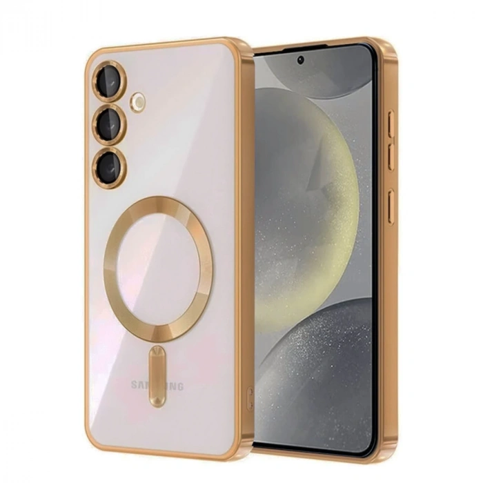 Samsung Galaxy S25 Fe Kross Magneticsafe Kapak - Çöl Titanyum