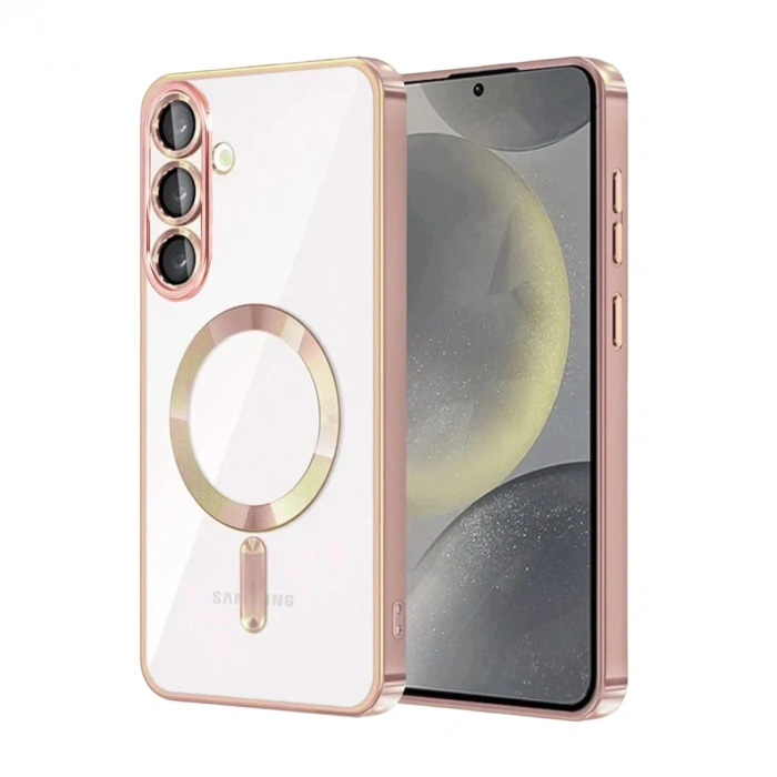 Samsung Galaxy S25 Fe Kross Magneticsafe Kapak - Rose