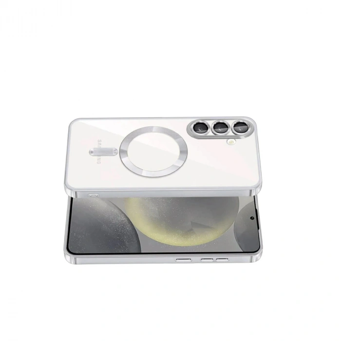Samsung Galaxy S26 Kross Magneticsafe Kapak - Gümüş