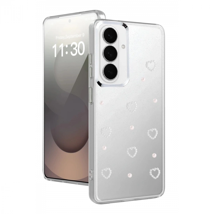 Samsung Galaxy S26 Plus Fiyonk Desenli Kapak - Desen 10