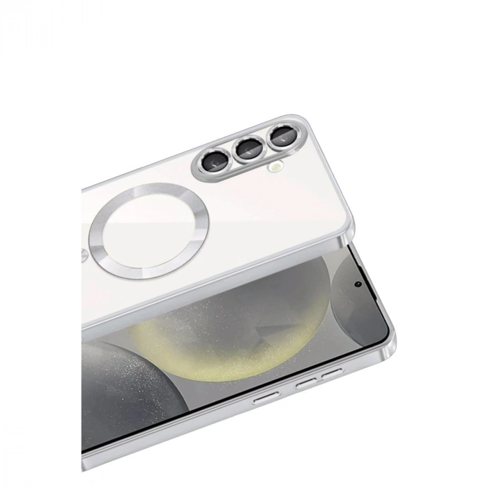 Samsung Galaxy S26 Plus Kross Magneticsafe Kapak - Gümüş