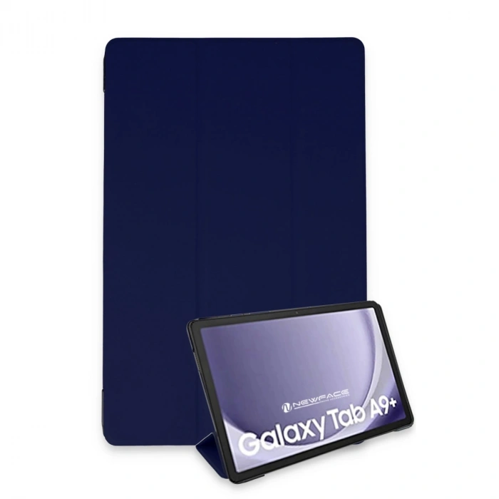 Samsung Galaxy Tab A9 Plus Kılıf Tablet Smart Kılıf - Lacivert