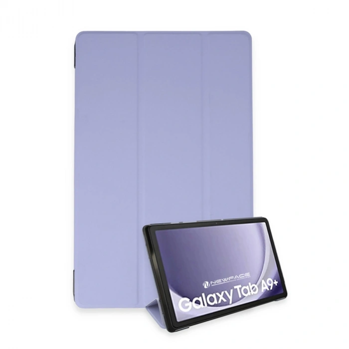 Samsung Galaxy Tab A9 Plus Kılıf Tablet Smart Kılıf - Lila