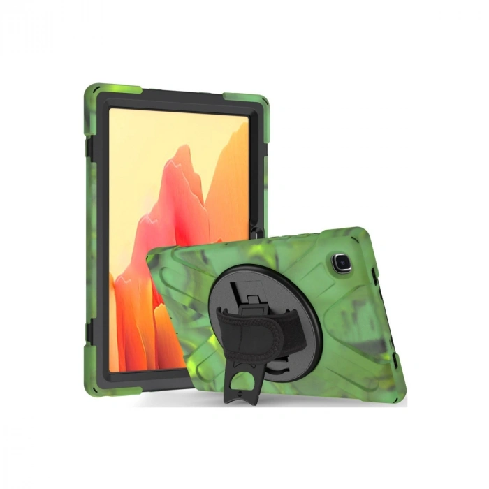 Samsung Galaxy X200 Tab A8 10.5 Kılıf Amazing Tablet Kapak - Kamuflaj