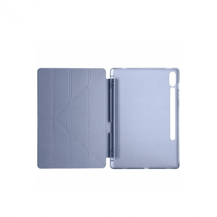 Samsung Galaxy X610 Tab S9 Fe Plus 12.4 Kılıf Kalemlikli Mars Tablet Kılıfı - Lavender