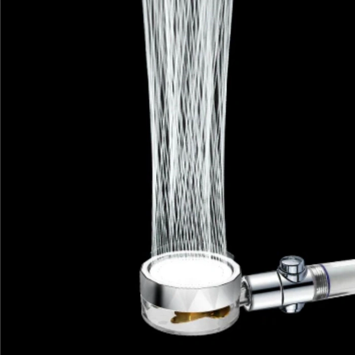 Sepet Dolusu® Turbo Pervaneli ve Filtreli Su Tasarruflu 360 Derece Dönebilen Tazyikli Duş Başlığı