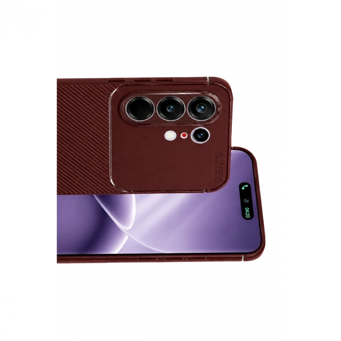 Tecno Camon 50 Pro 5g Auto Focus Karbon Kapak - Bordo
