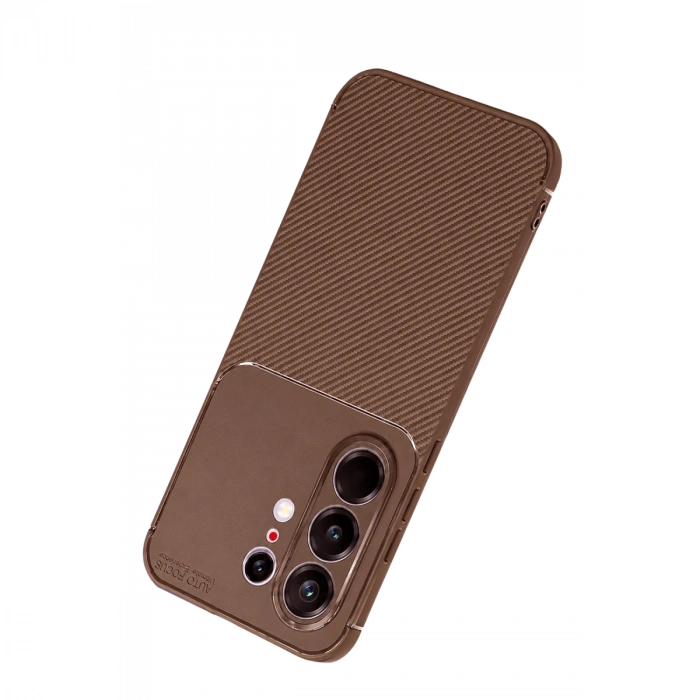 Tecno Camon 50 Pro 5g Auto Focus Karbon Kapak - Kahverengi