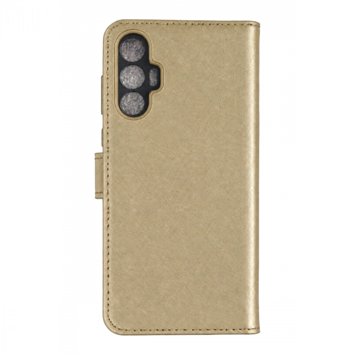 Tecno Spark 8 Pro Trend S Plus Kapaklı Kılıf - Gold