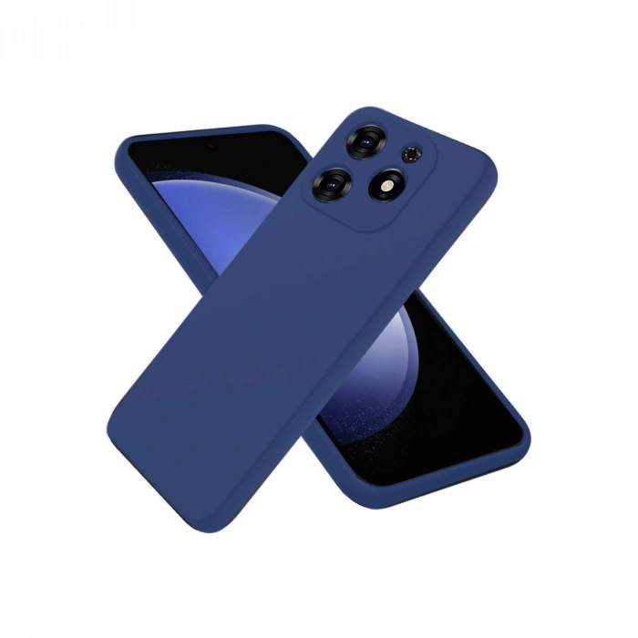 Tecno Spark Go 2024 Kılıf First Silikon - Lacivert