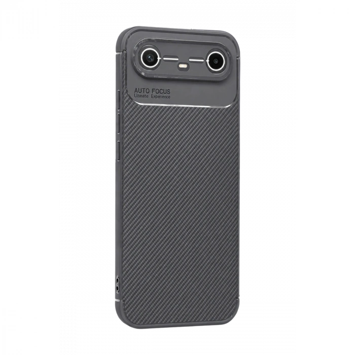 Tecno Spark Slim 5g Auto Focus Karbon Kapak - Gri