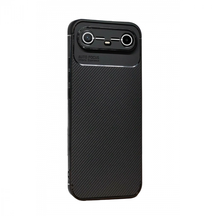 Tecno Spark Slim 5g Auto Focus Karbon Kapak - Siyah