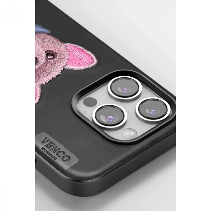 Venco Apple İphone 16 Pro Max Cute Desenli Kapak - Siyah