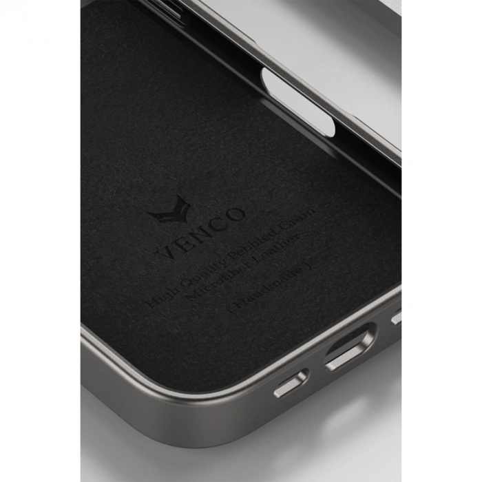 Venco Apple İphone 16 Pro Wave Kapak - Kahverengi