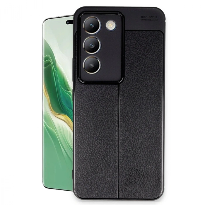 Vivo V30 Lite 4g Kılıf Auto Focus Kapak - Siyah