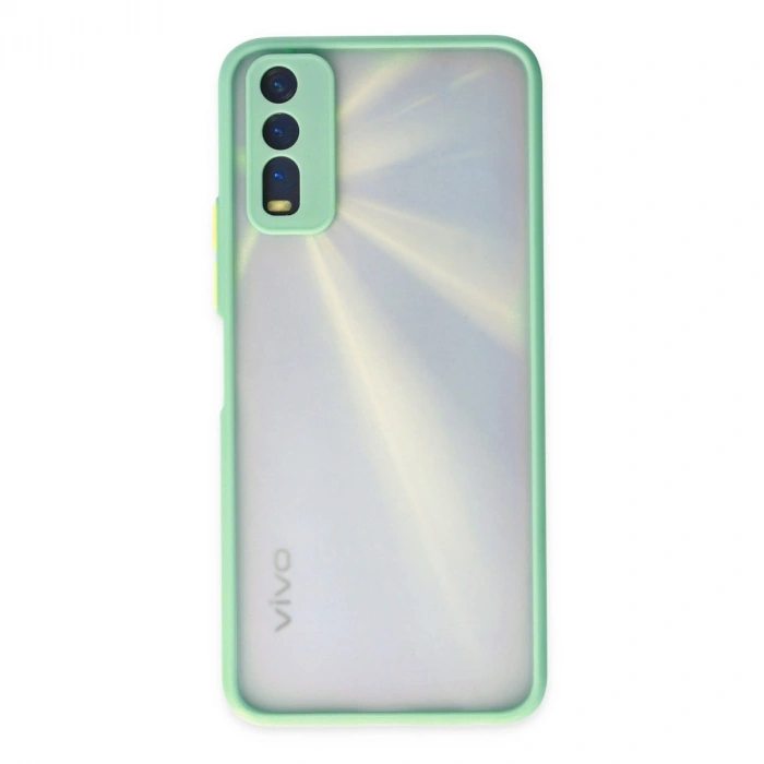 Vivo Y11s Kılıf Montreal Silikon Kapak - Turkuaz