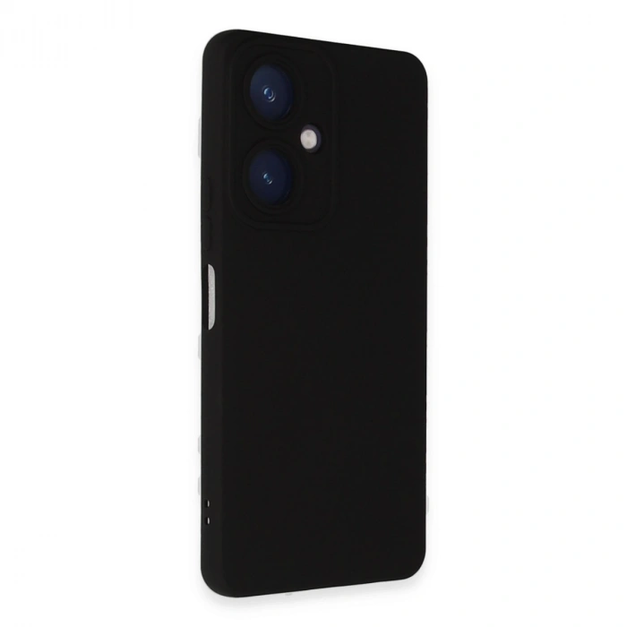 Vivo Y27 Kılıf Nano İçi Kadife Silikon - Siyah