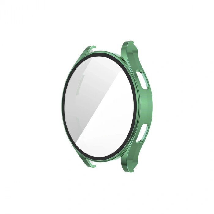 Watch 5 44mm Wall Camlı Kasa Ekran Koruyucu - Koyu Yeşil