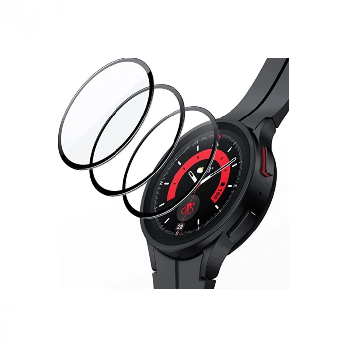 Watch 5 Pro 45mm Polymer Nano Ekran Koruyucu - Şeffaf