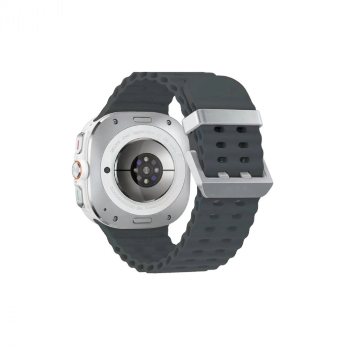 Watch 7 Ultra Kr417 Rug Silikon Kordon (saat Değildir) - Koyu Gri