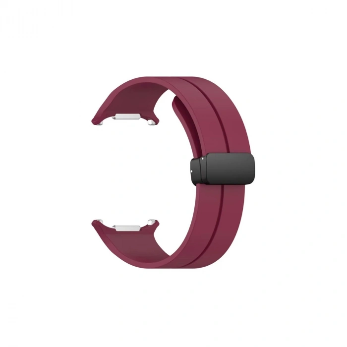Watch 7 Ultra Kr418 Tender Silikon Kordon (saat Değildir) - Bordo