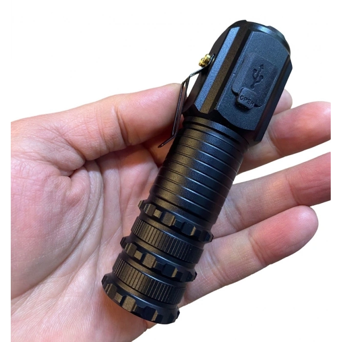 Wison Ws-3838 1500 Lümen Mıknatıslı Usb Şarjlı El Feneri