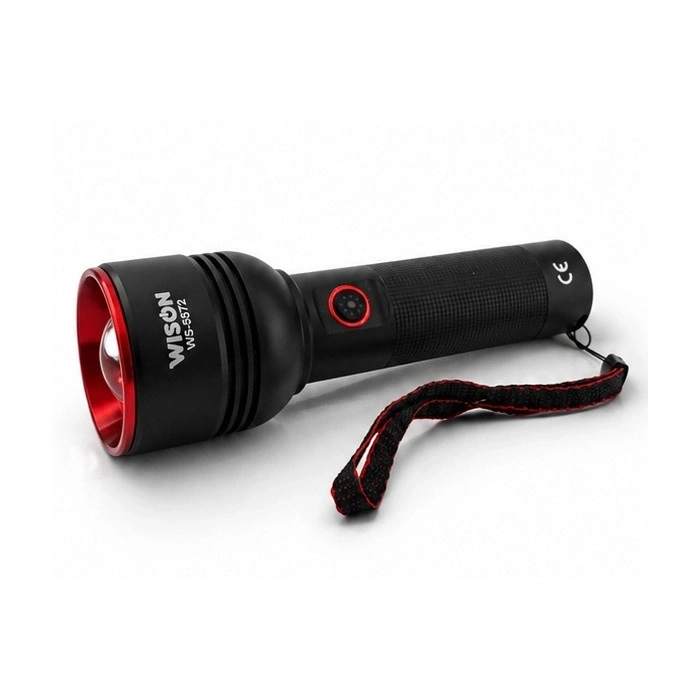 Wison Ws-5572 20watt 2000 Lümen Uzun Menzilli Usb Type-c Şarjlı El Feneri