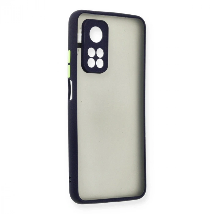 Xiaomi Mi 10t Kılıf Montreal Silikon Kapak - Lacivert