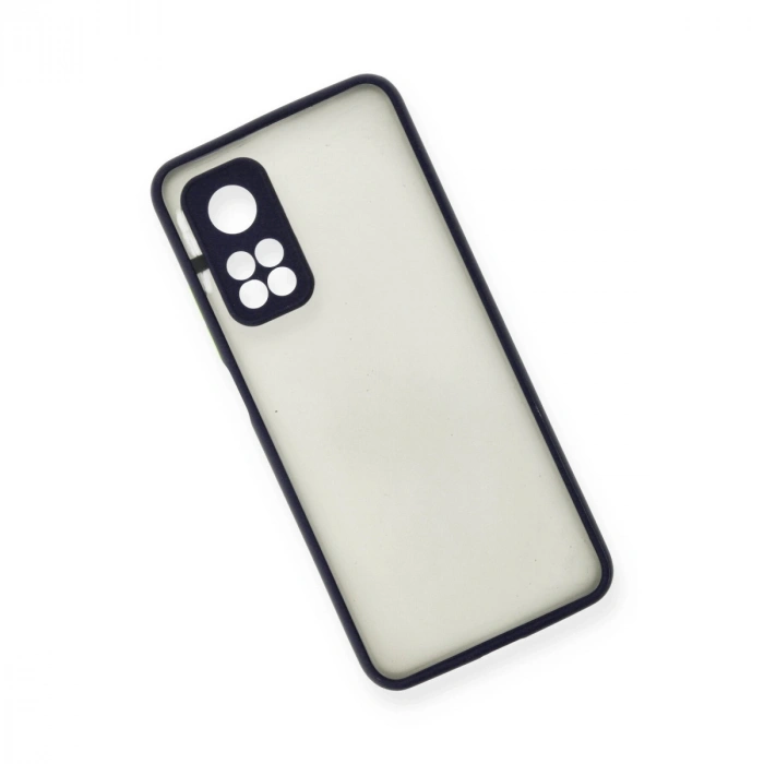 Xiaomi Mi 10t Kılıf Montreal Silikon Kapak - Lacivert