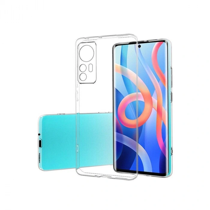 Xiaomi Mi 12 Kılıf Lüx Şeffaf Silikon