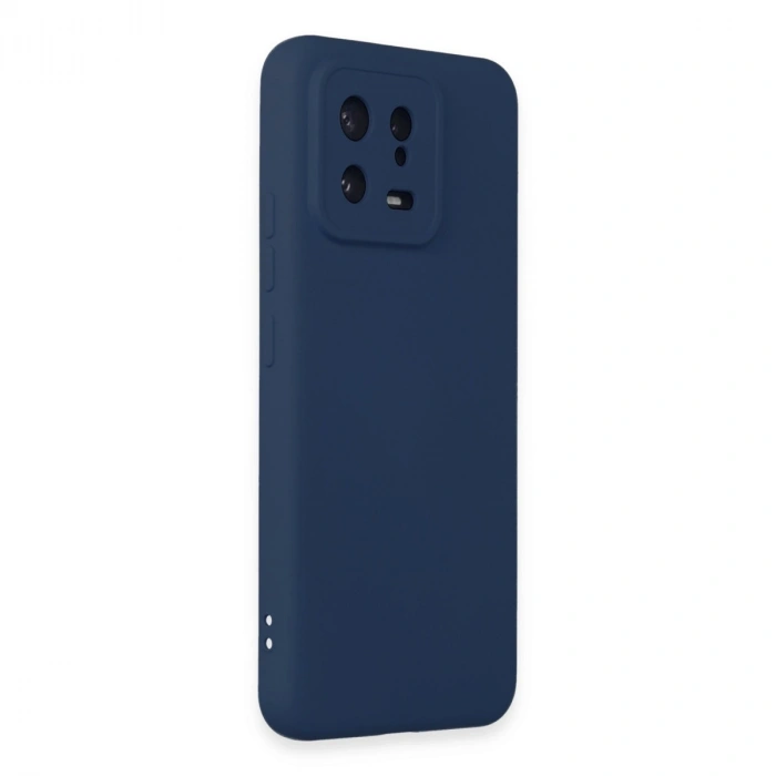 Xiaomi Mi 13 Kılıf Nano İçi Kadife Silikon - Lacivert