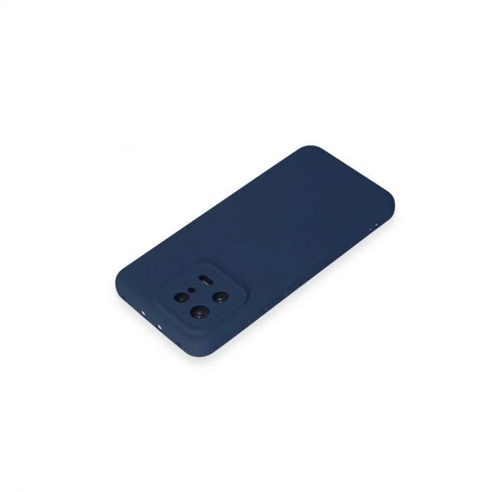 Xiaomi Mi 13 Kılıf Nano İçi Kadife Silikon - Lacivert