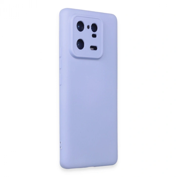 Xiaomi Mi 13 Pro Kılıf Nano İçi Kadife Silikon - Lila