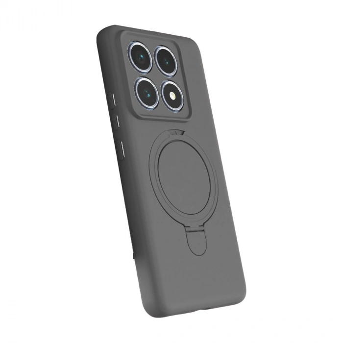 Xiaomi Mi 14t Pro Regal Magsafe Standlı Kapak - Titan Gri
