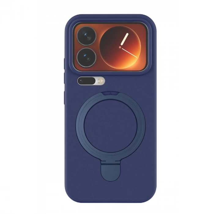 Xiaomi Mi 17 Pro Max Regal Magsafe Standlı Kapak - Lacivert