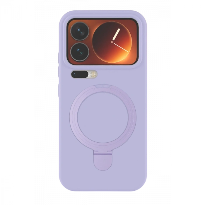 Xiaomi Mi 17 Pro Regal Magsafe Standlı Kapak - Lila