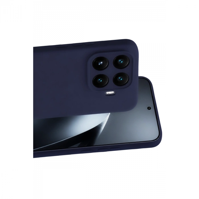 Xiaomi Mi 17t Nano İçi Kadife Silikon - Lacivert