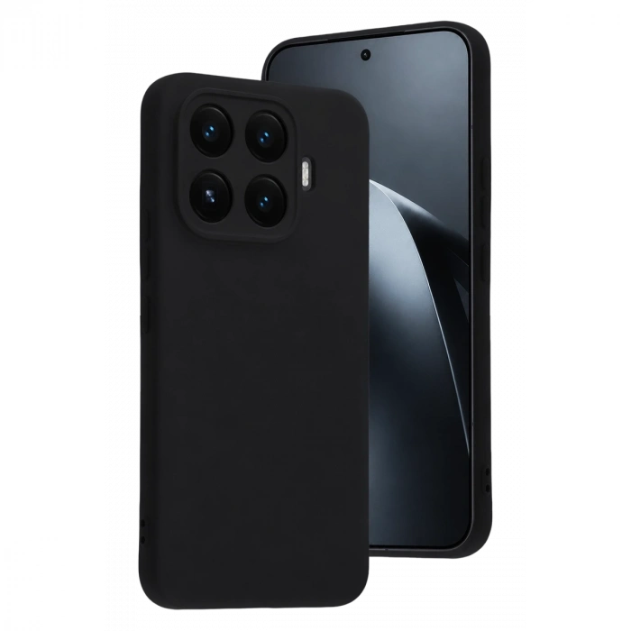 Xiaomi Mi 17t Nano İçi Kadife Silikon - Siyah