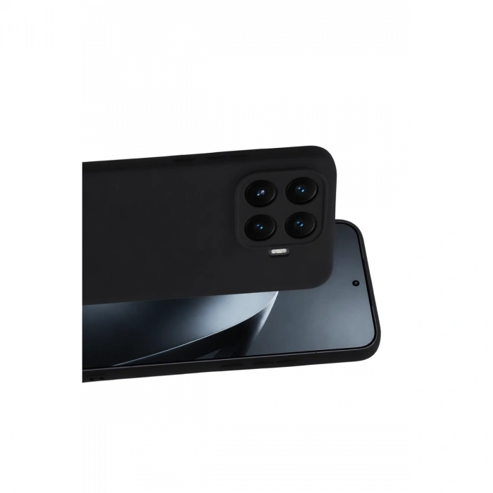 Xiaomi Mi 17t Nano İçi Kadife Silikon - Siyah