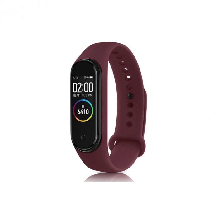 Xiaomi Mi Band 4 Klasik Kordon - Mürdüm
