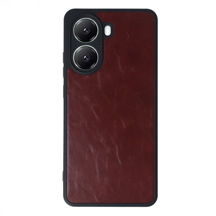 Xiaomi Poco X7 Pro Kılıf Aras Deri Kapak - Bordo