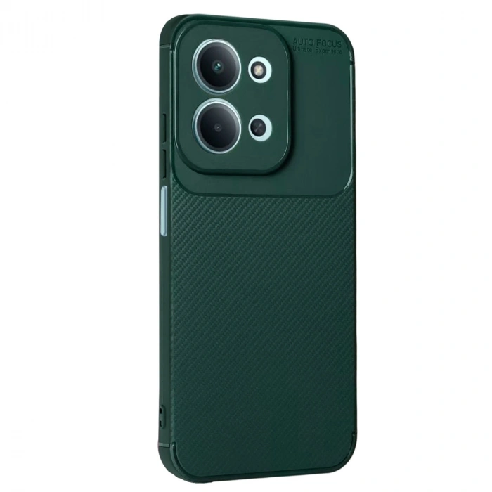 Xiaomi Redmi 15c 5g Auto Focus Karbon Kapak - Koyu Yeşil