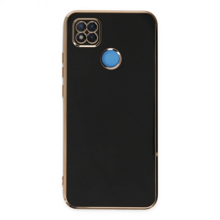 Xiaomi Redmi 9c Kılıf Volet Silikon - Siyah