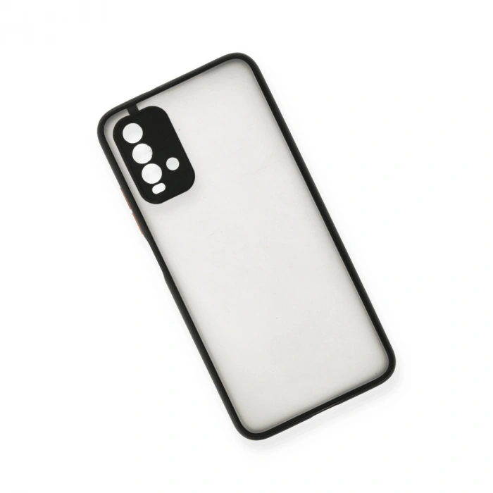 Xiaomi Redmi 9t Kılıf Montreal Silikon Kapak - Siyah