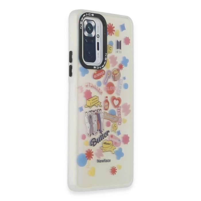Xiaomi Redmi Note 10 Pro Kılıf Estoril Desenli Kapak - Estoril - 16