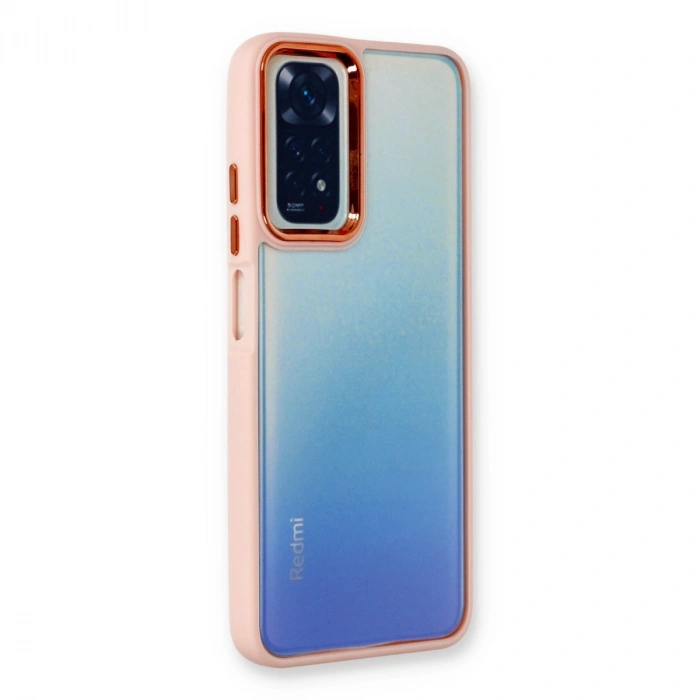 Xiaomi Redmi Note 11 Pro Kılıf Dora Kapak - Pudra